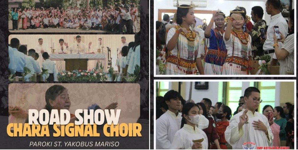 Harmoni Pelayanan, Kolaborasi “SIGNAL CHOIR” SMP Katolik Rajawali  & Paduan Suara Wilayah IV Paroki St. Yakobus Mariso  meriahkan HUT Gereja St. Yakobus Mariso, 26 Juli 2026