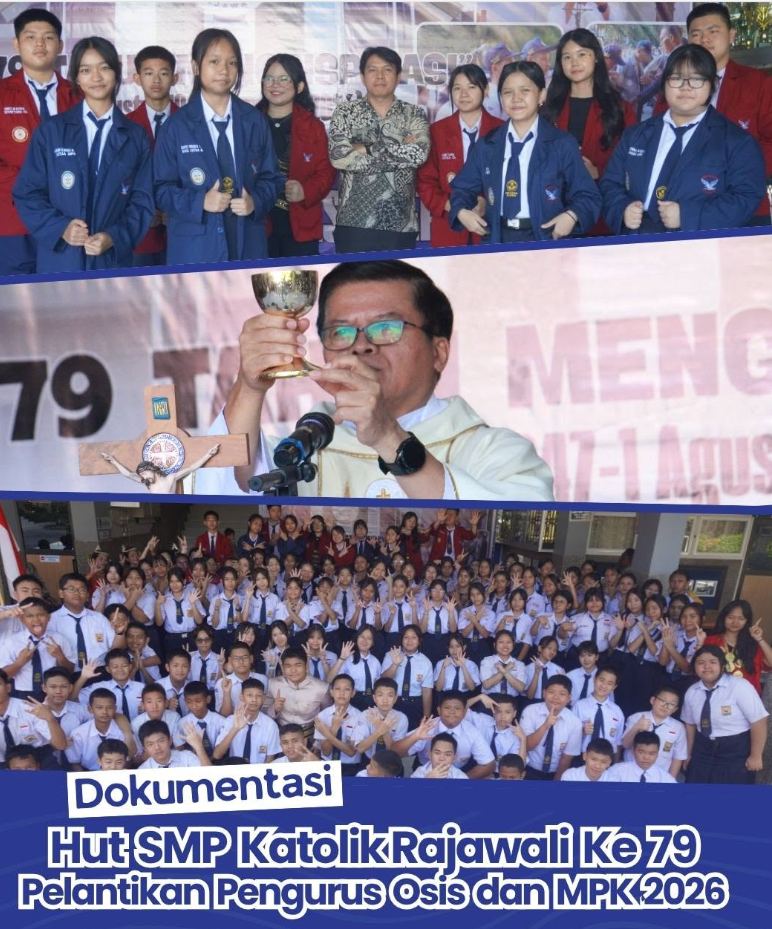 SMP Katolik Rajawali Rayakan HUT ke-79 dengan Semangat Beriman, Berinovasi, dan Bertransformasi